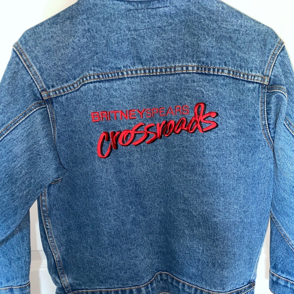 Brittany spears 2000s jean jacket